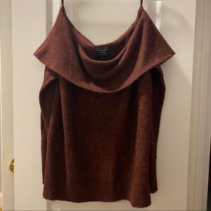 Off the shoulder sweater